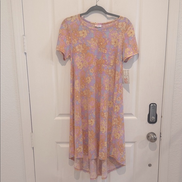 Lularoe purple and pink dress - Picture 3 of 7